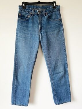Vintage Levi's Straight Leg 505 Made in USA Denim Jeans Size 30